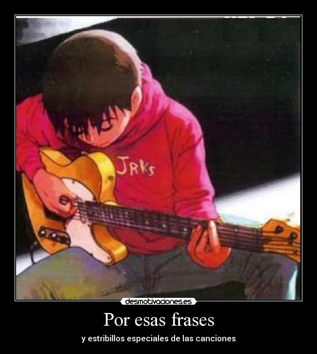 carteles frases musica desmotivaciones