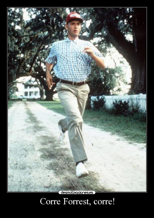 Corre Forrest, corre! -