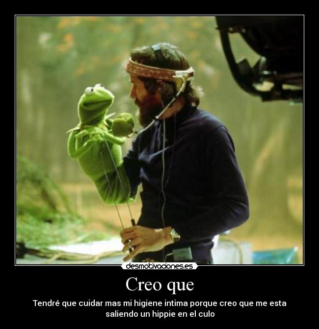 carteles gustavo hippie rana culo desmotivaciones