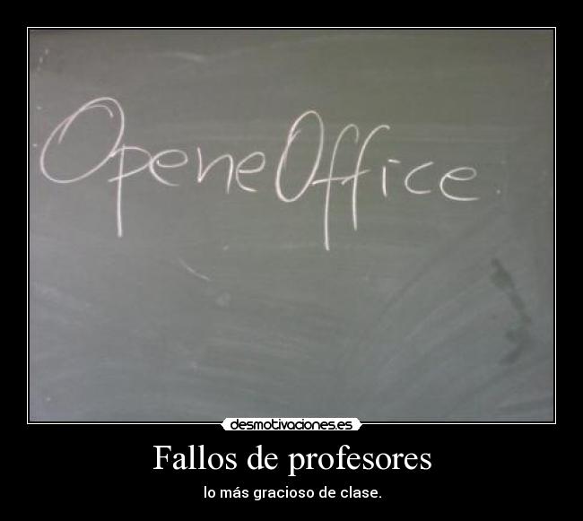 Fallos de profesores - lo más gracioso de clase.