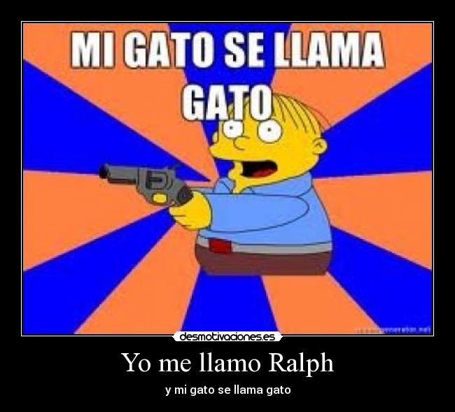 Yo me llamo Ralph -