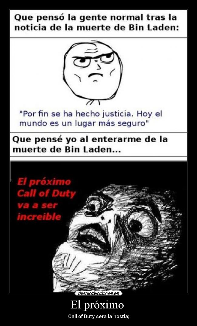 El próximo  - Call of Duty sera la hostia¡