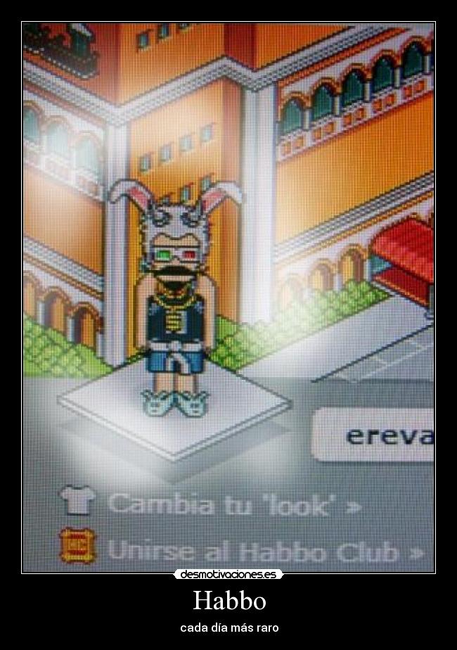 Habbo - cada día más raro