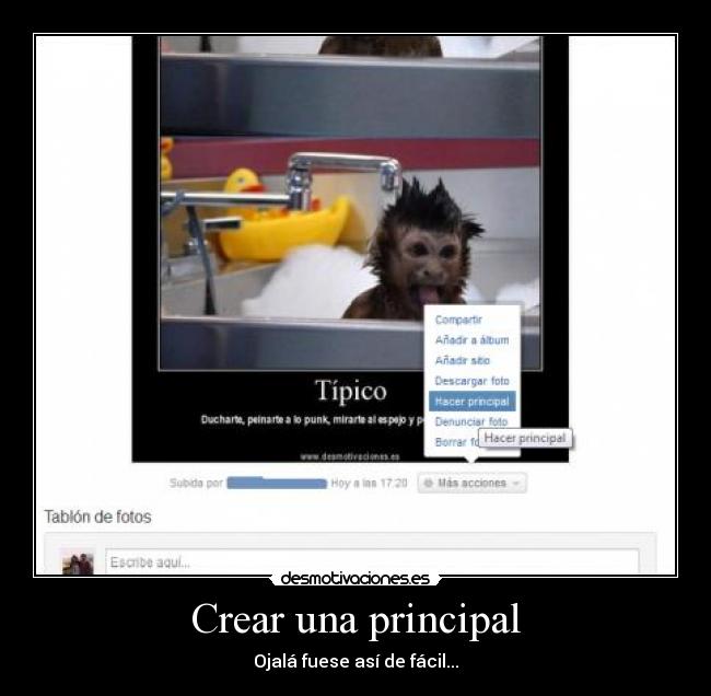 Crear una principal - 