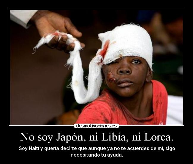 carteles haiti desmotivaciones