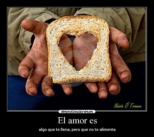 El amor es -