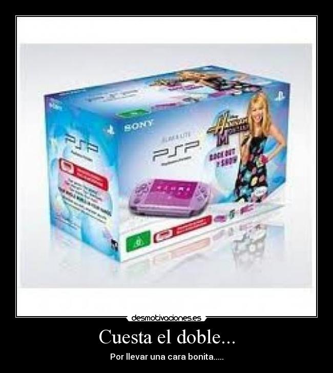 Cuesta el doble... -