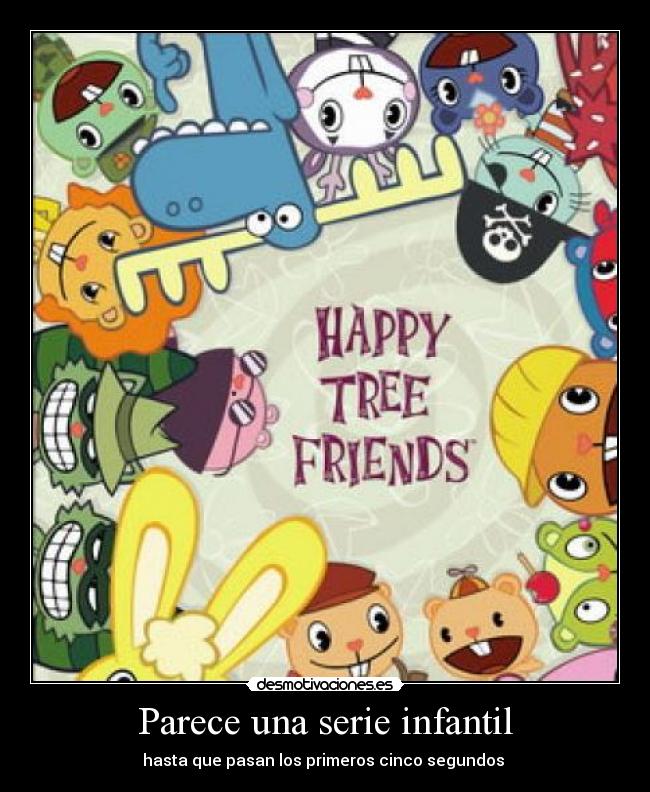 Parece una serie infantil -