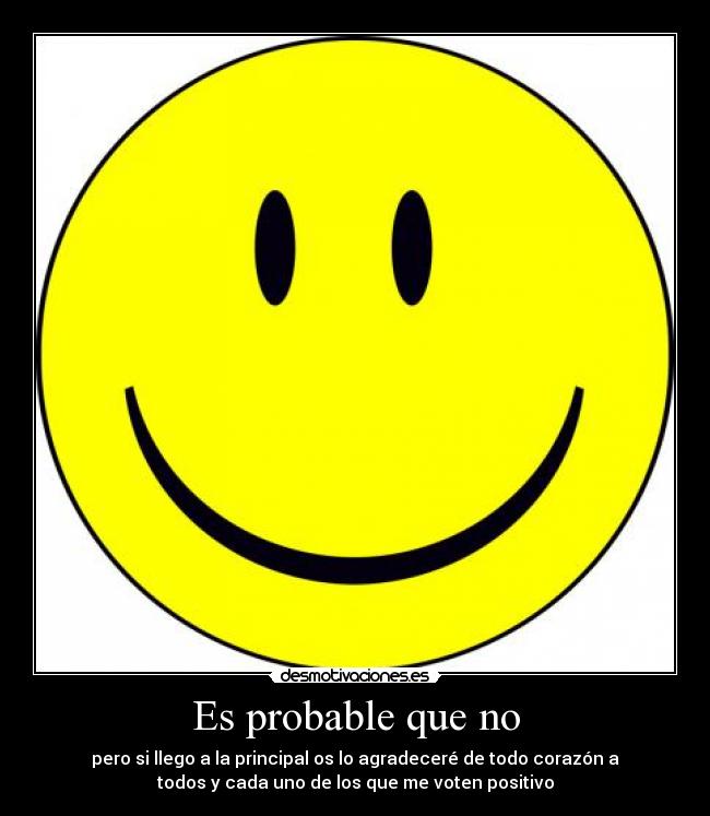 Es probable que no -