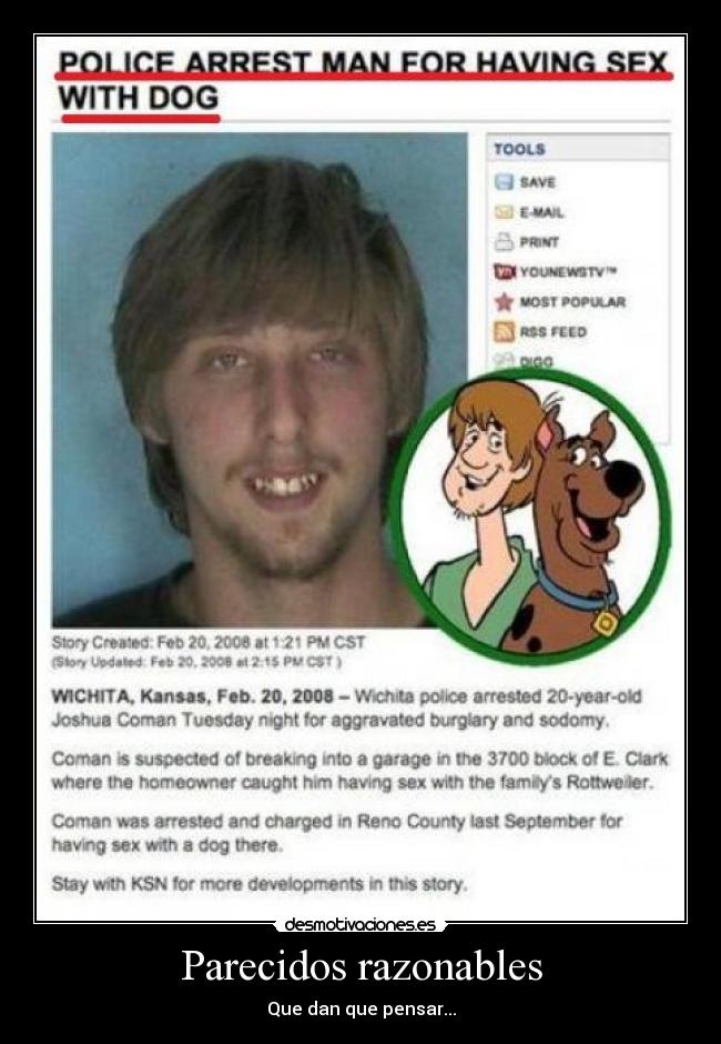 Parecidos razonables - Que dan que pensar...