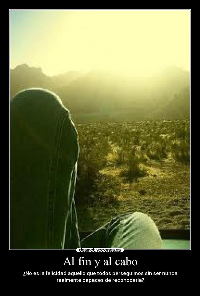 Al fin y al cabo - 