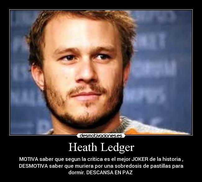 Heath Ledger -