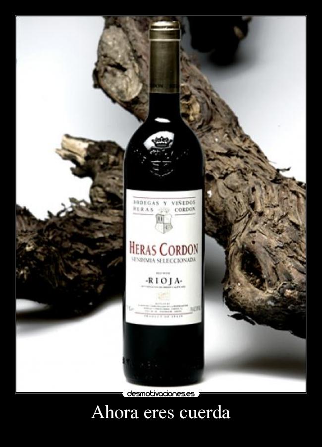 Ahora eres cuerda -