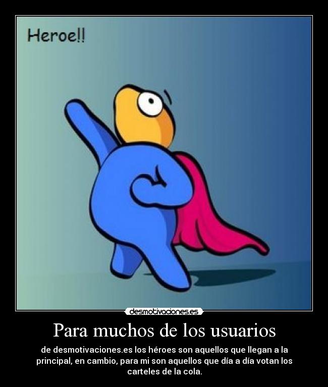 Para muchos de los usuarios -