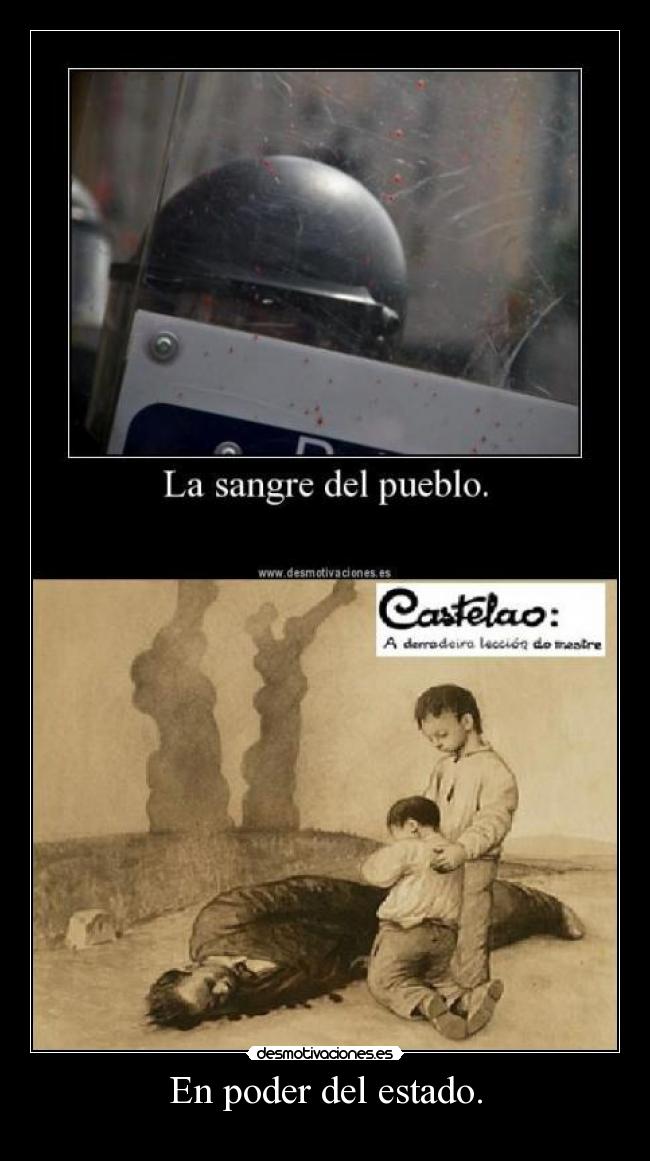 En poder del estado. -