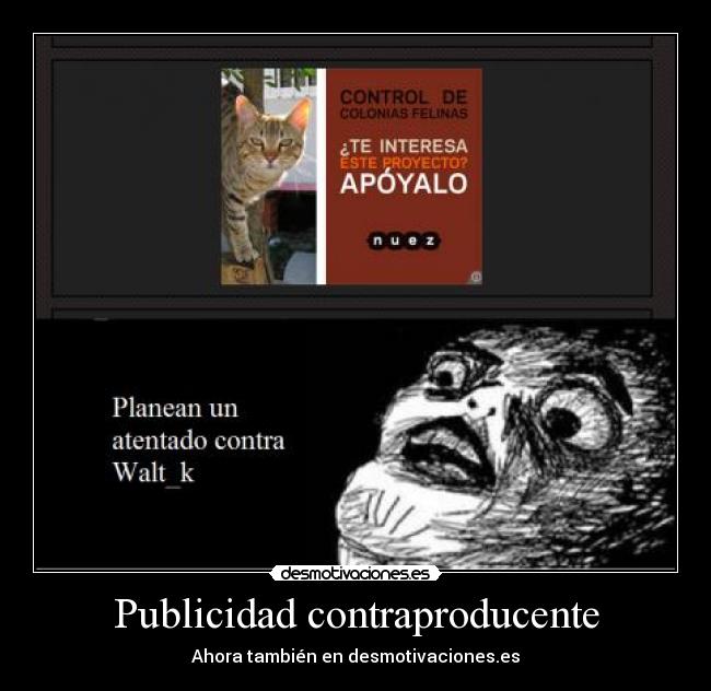 Publicidad contraproducente - Ahora también en desmotivaciones.es