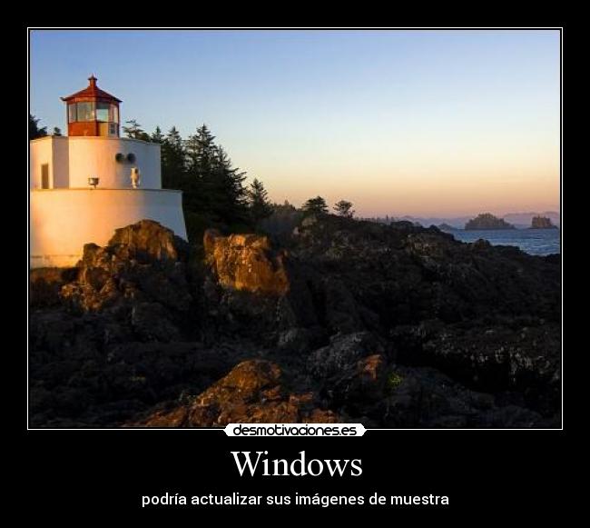 carteles windows desmotivaciones