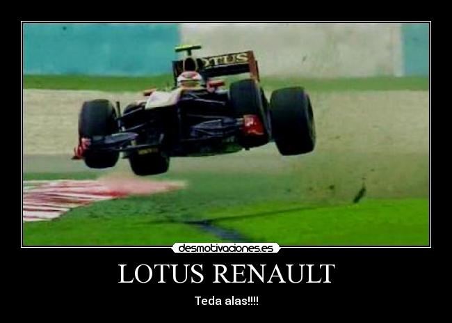 LOTUS RENAULT - Teda alas!!!!