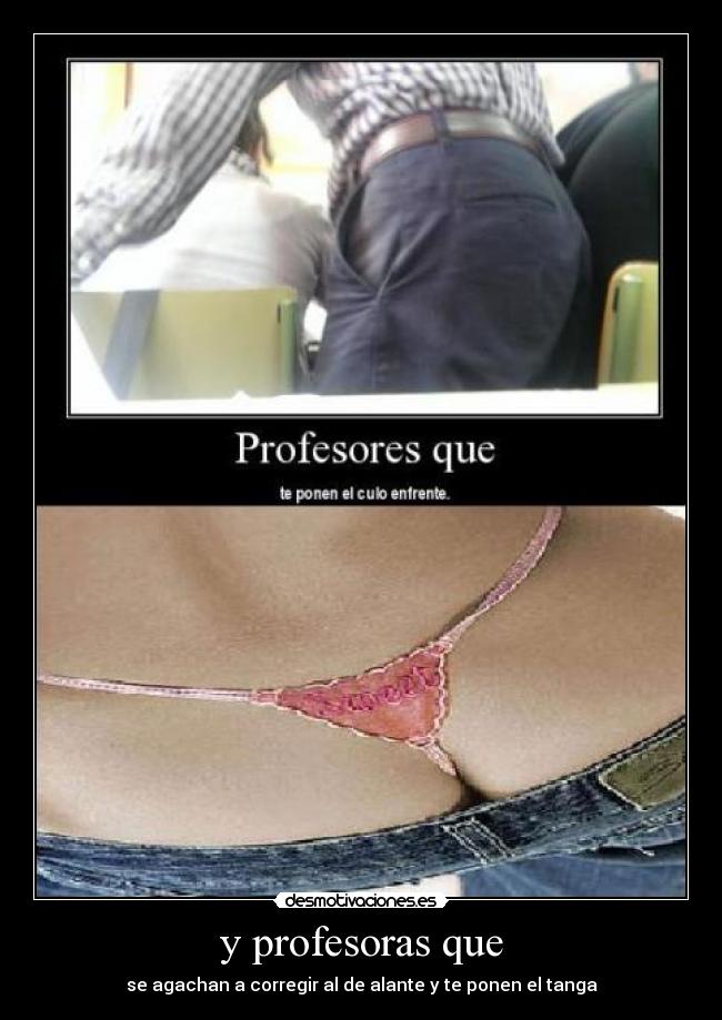 y profesoras que - 