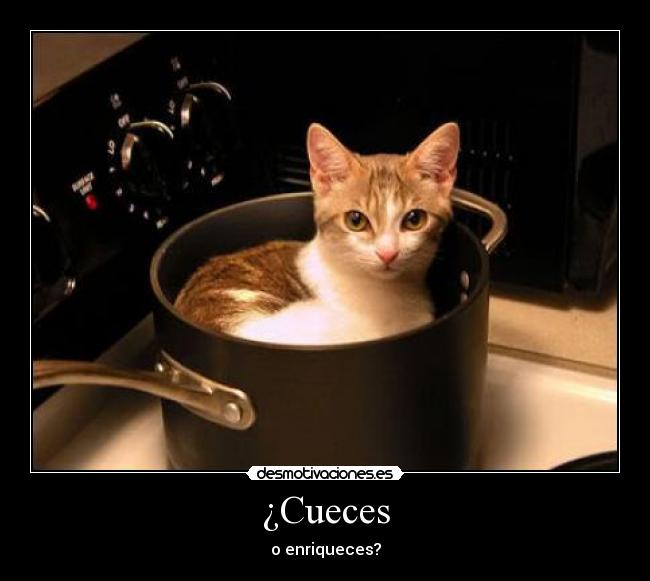 ¿Cueces - o enriqueces?