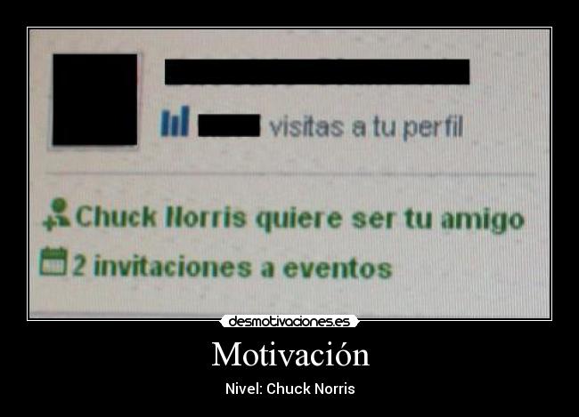 Motivación - Nivel: Chuck Norris