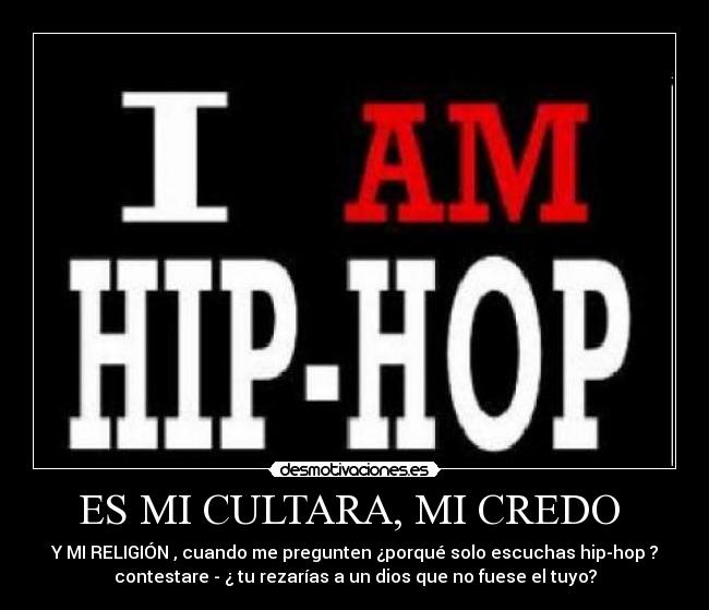 ES MI CULTARA, MI CREDO -