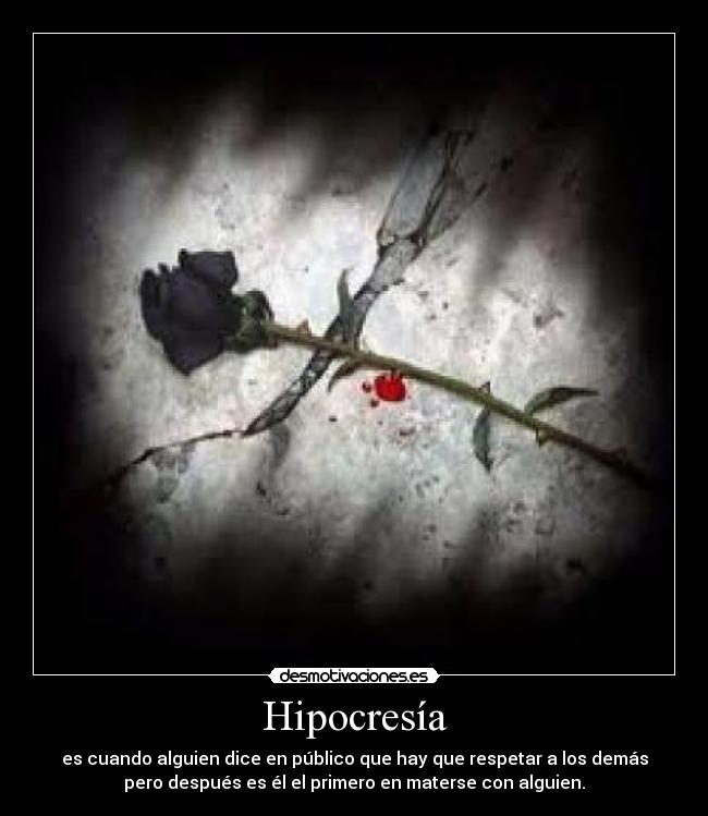Hipocresía - 