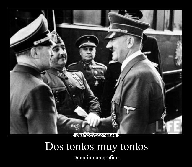 Dos tontos muy tontos - Descripción gráfica