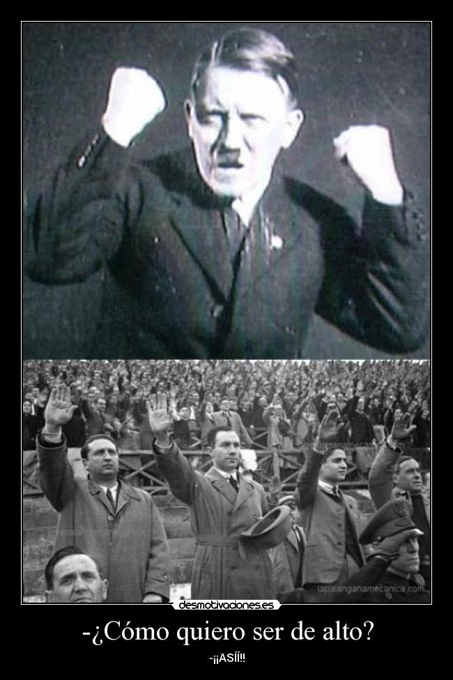 -¿Cómo quiero ser de alto? - 