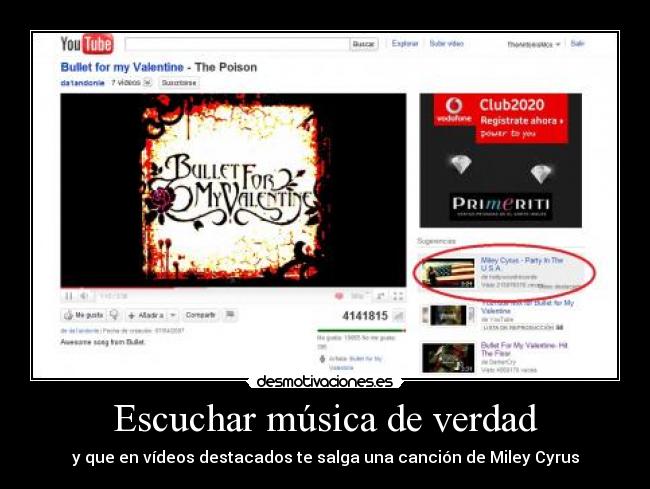 Escuchar música de verdad -