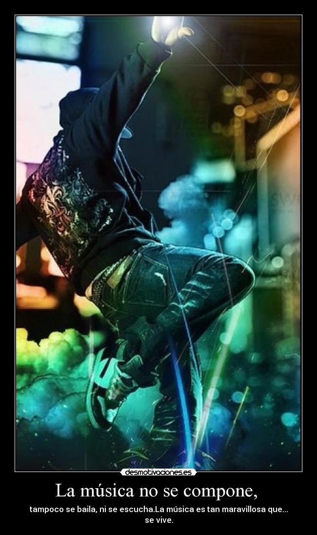 La música no se compone, -