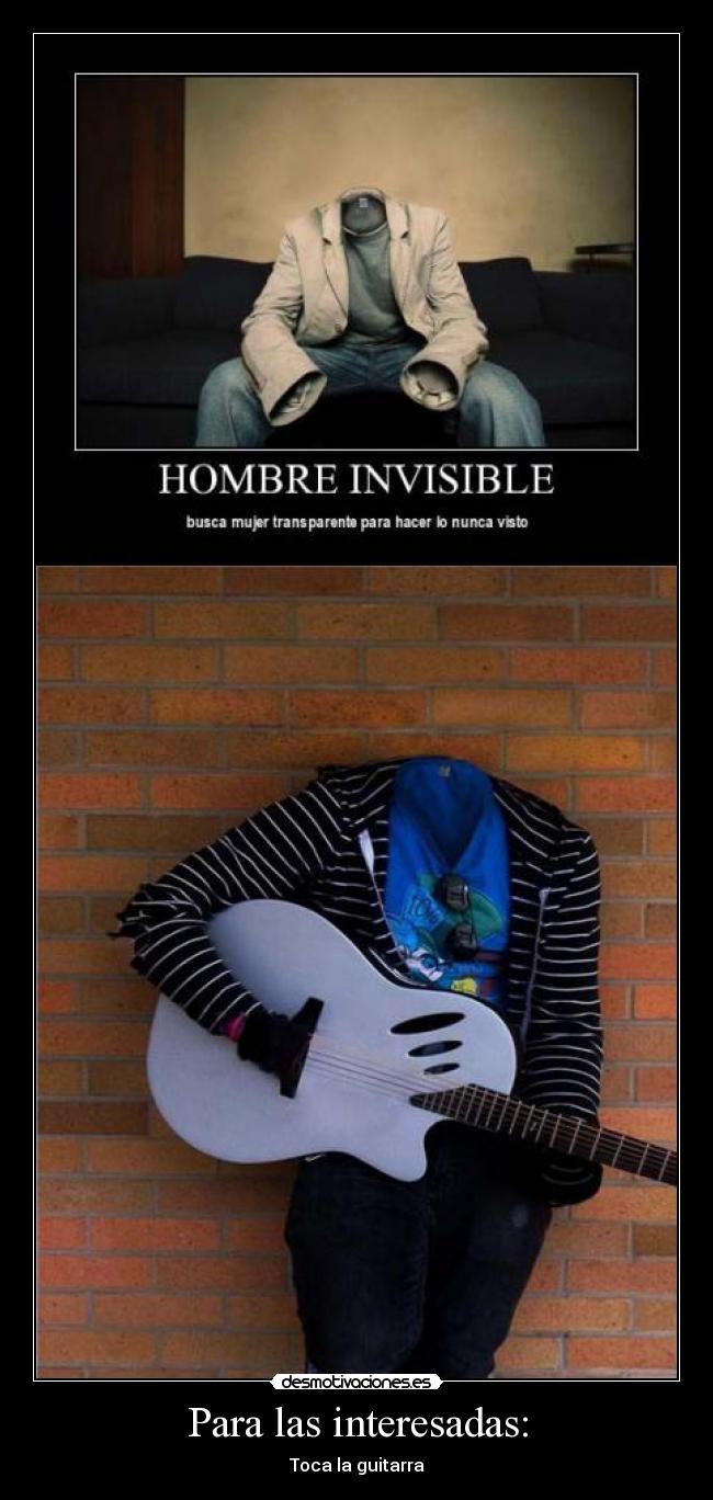 carteles guitarrainvisible desmotivaciones