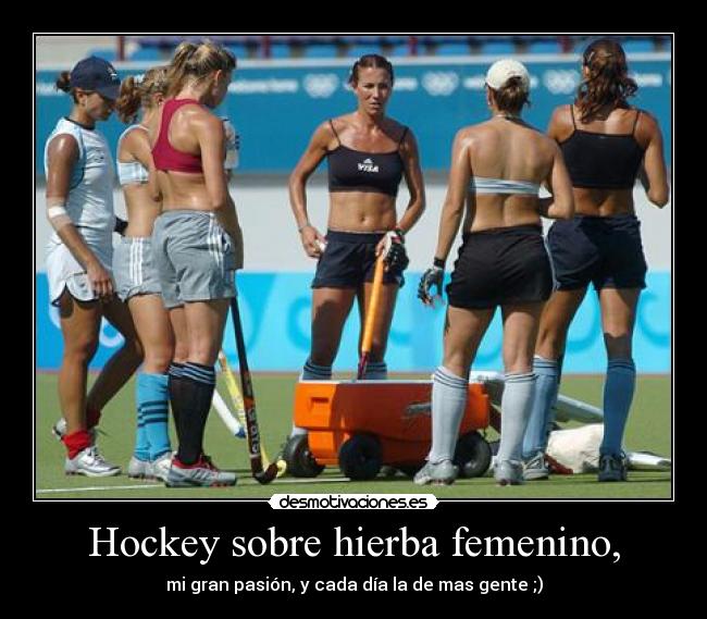 carteles hockey sobre hierba femenino desmotivaciones
