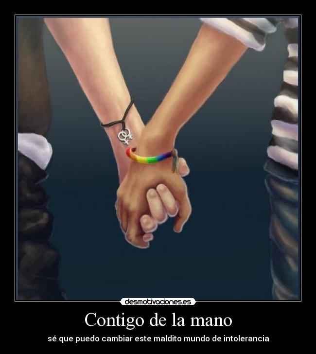 Contigo de la mano -