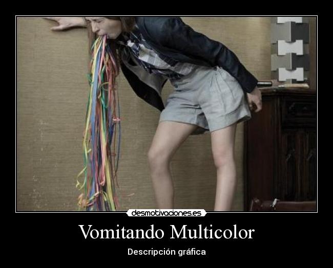 Vomitando Multicolor -