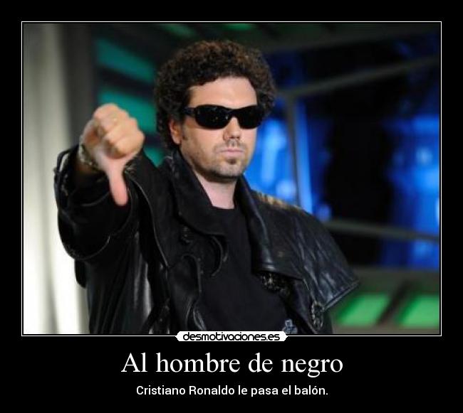 Al hombre de negro - 