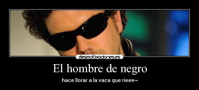 carteles hombre negro vaca chiste hormiguero desmotivaciones