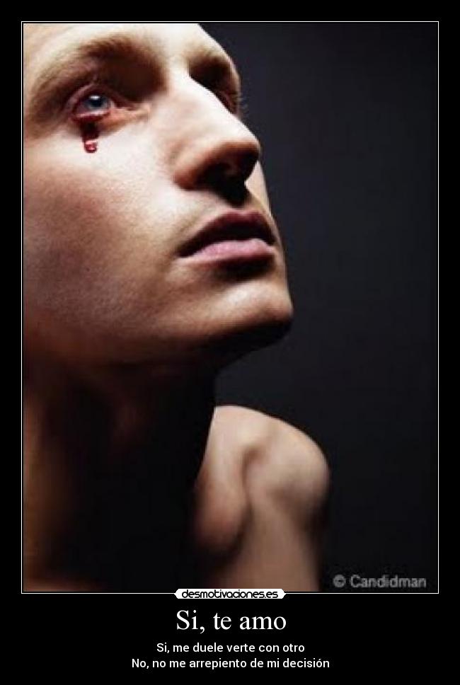 Si, te amo -