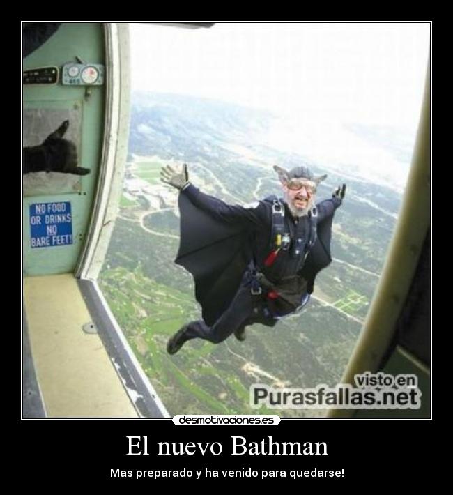 El nuevo Bathman - Mas preparado y ha venido para quedarse!