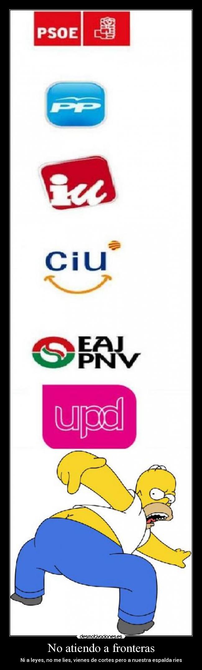 No atiendo a fronteras - 