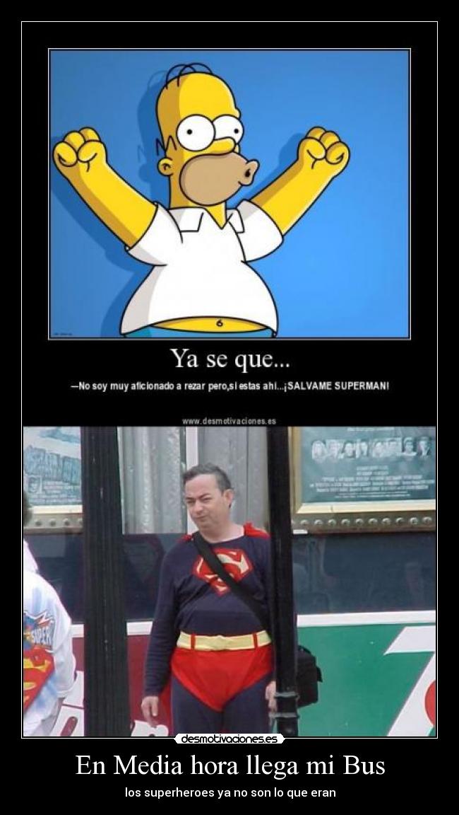 En Media hora llega mi Bus -