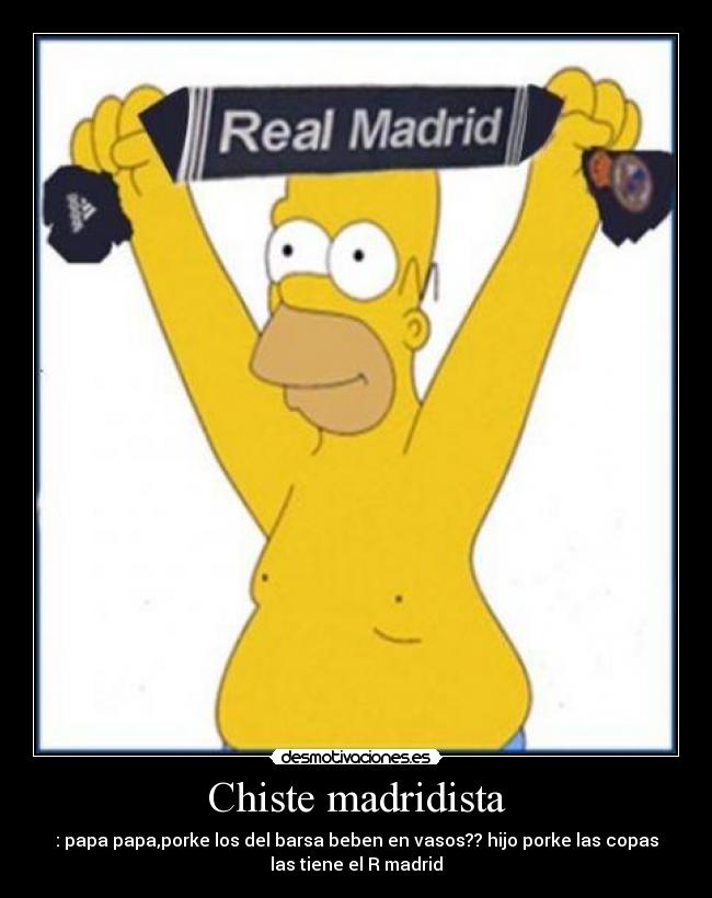 Chiste madridista -