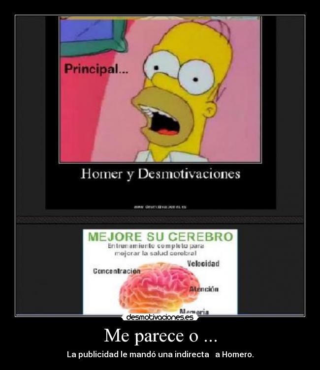 Me parece o ... -