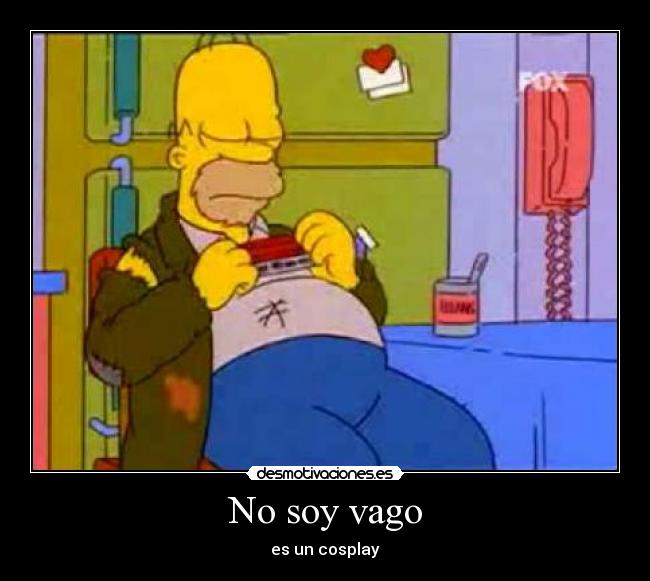 No soy vago - es un cosplay