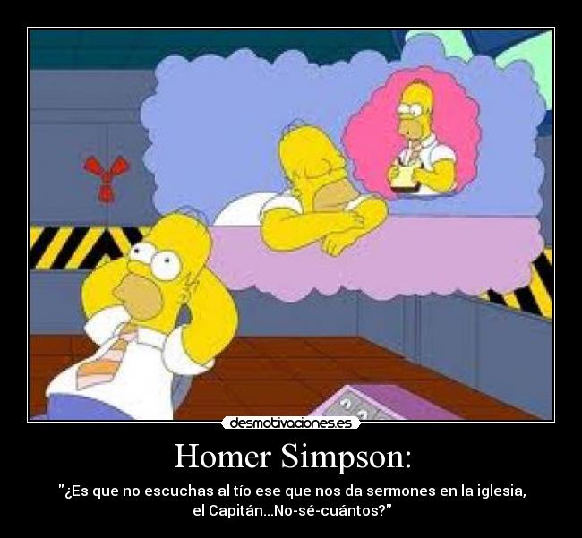 Homer Simpson: -