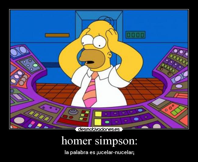 homer simpson: -