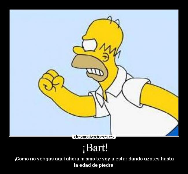 ¡Bart! -