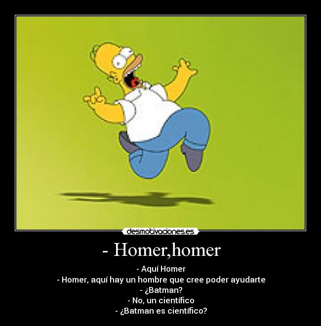 - Homer,homer - 