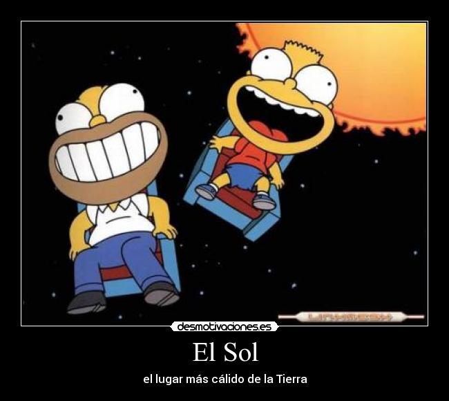 El Sol - el lugar más cálido de la Tierra