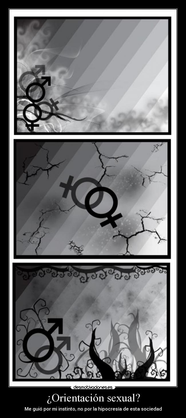 ¿Orientación sexual? -